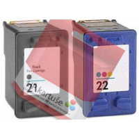 KOMPLET KARTUŠ HP 21 IN HP 22 XL KOMPLET KARTUŠ HP 21 IN HP 22 XL